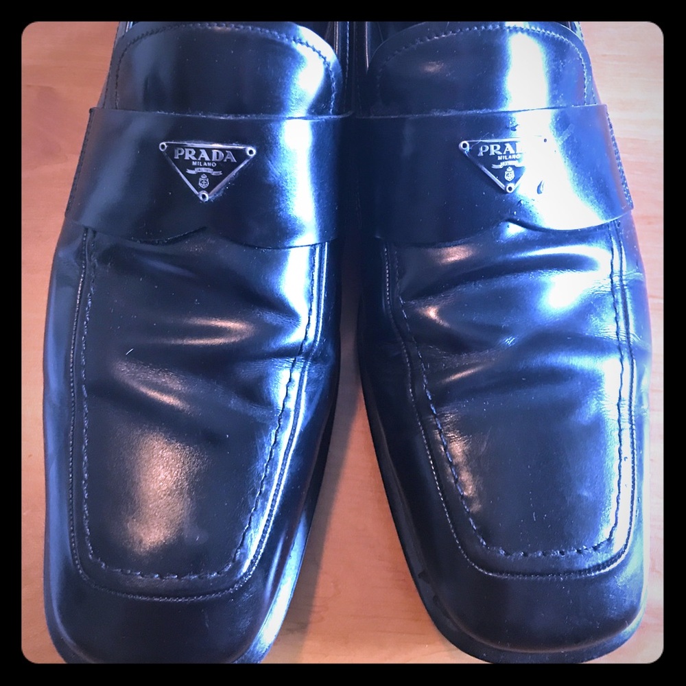 Prada Men’s 13 Sized loafers - great condition